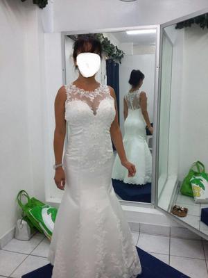 Vestido de novia finisimo alta calidad