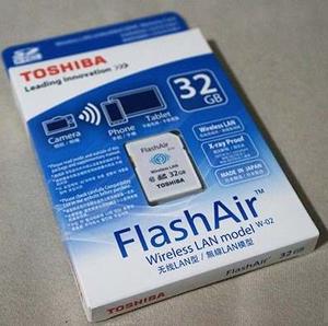 Memoria Toshiba Sd 32gb Flash Air Ill Wireless Con Tienda