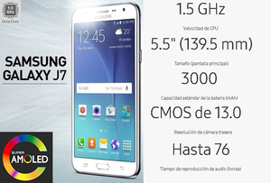Samsung Galaxy J7 Nuevos en caja sellado Liberado.