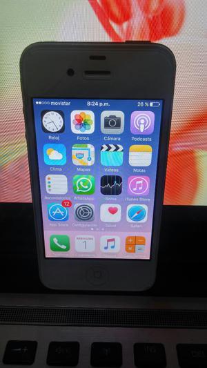 Vendo iPhone 4s Unico Dueño Libre de Tod