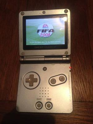 Nintendo Game Boy Advance Sp Doble Brillo Con Fifa