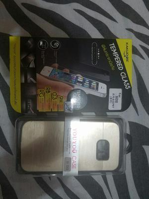 Mica S6 Edge Y Cover Gold