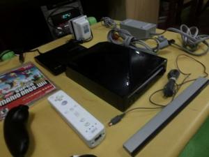Nintendo Wii + Lectora Externa + 4 Juegos