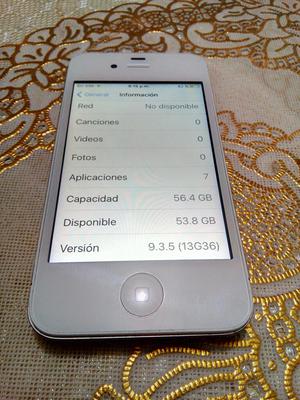 Remate iPhone 4s Libre de 56 Gb