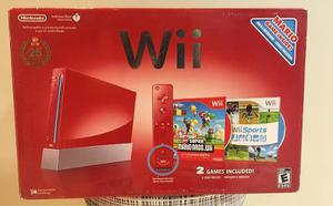Vendo Wii Mario Edición Especial Con Transformador S/. 330