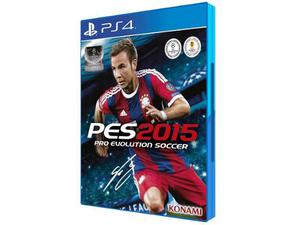 Juego Ps4 Fisico Pes15 Pro Evolution Soccer Pes Sellado