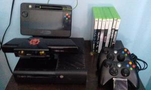Xbox 360 E (250 Gb) - 2 Mandos - Kinect - 10 Juegos