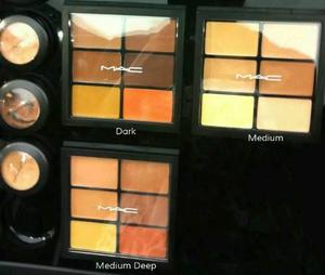 pro conceal and correct palette MAC 6 tonos