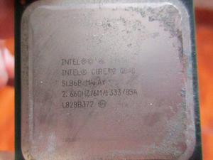 Intel® Core2 Quad Processor Q9400 6m Cache, 2.66 Ghz, 1333