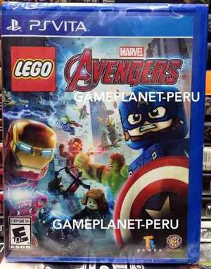 Lego Marvel Avengers Para Psvita Ya Disponible-delivery