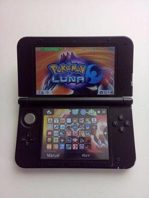 Nintendo 3ds Hackeada Con Juegos Sd 32gb Sol Luna Moon Sun