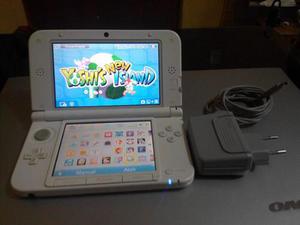 Nintendo 3ds Xl Flasheado+memoria 16 Gb+12 Juegos+cargador