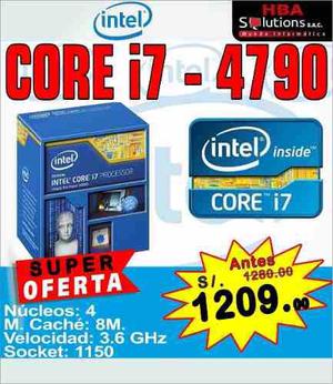 Nuevo Procesador Core I7 4790 3.6 Ghz Caché 8m Socket 1150