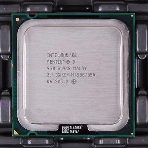 Pentium D 950 Doble Nucleo 3,40ghz Socket 775 Cache 4mb