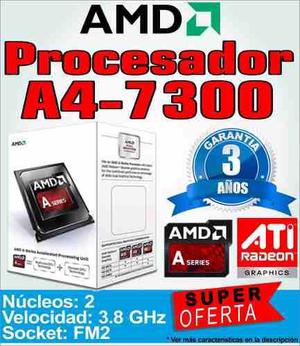 Procesador Amd A4-7300 3.8 Ghz Video Integrado Gamer Gaming
