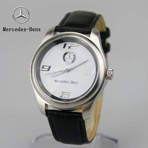 Reloj Mercedes Benz Importado Acero Y Cuero