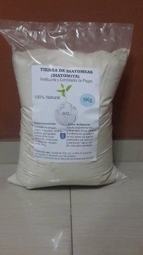 Tierra De Diatomeas - Fertilizante Y Controlador De Plagas