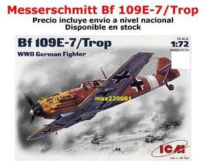 1/72 Avión Messerschmitt Bf 109 F 7 Barco Sukhoi Mirage