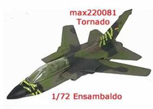 1/72 Avión Tornado Armado Die Cast Barco Mirage Sukhoi Auto
