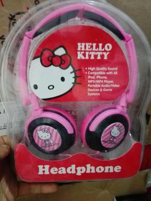 Audifonos Hello Kitty