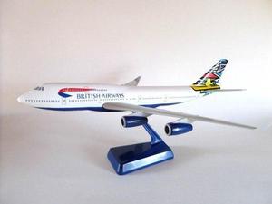 Avion Boeing 747-400 British Airways Colección Aeropuerto
