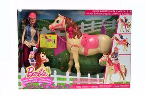 Barbie Y Su Caballo De Paseo Mattel Muñeca Original Niñas