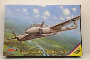 En Stock: Avión Luftwaffe 1/72 Fw Focke Wulf 189 Prototipo