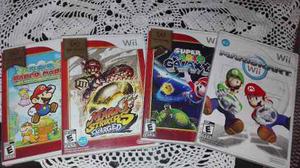 Juegos Wii Originales; Coleccion Mario Bross