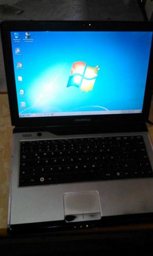 Laptop Advance IntelCeleron 1.73 con 1gb ram 80 gb disco