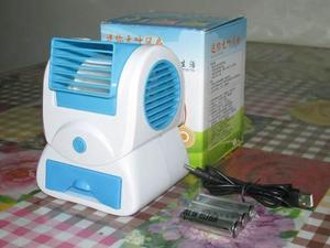 Mini Ventilador Aire Acondicionado Ambientador Portátil Usb