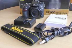 Nikon D7200 - Sensor Aps-c - Cuerpo Mas Accesorios De Caja.