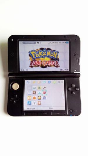 Nintendo 3DS XL flasheada, juega online, viene con cargador,