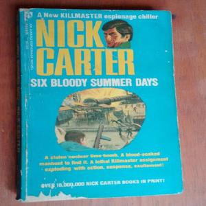 Novela Six Bloody Summer Days Nick Carter En Ingles