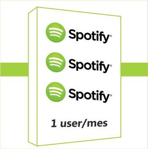 Spotify Premiun 1 User - Mes