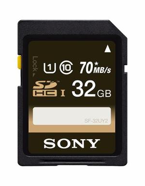Tarjeta De Memoria Sd 32gb Clase 10 Sony 70mb/s Oferta!!