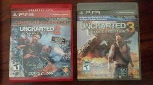 Uncharted 2 Y 3 para Ps3