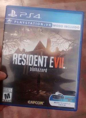 Vendo Resident Evil Ps4
