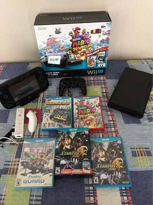 Wii U Como Nuevo + 4 Juegos Y Accesorios
