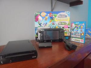 Wiiu En Su Caja Original Con Mando De Wii Y Juego De Mario