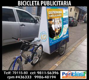 bicicletas publicitarias