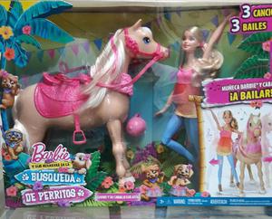 Barbie Y Su Caballo Bailarín Original y Nuevo