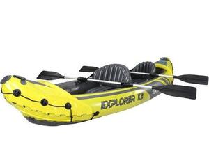 Bote Inflable Explorer K2 Kayak Remos Aluminio Playa