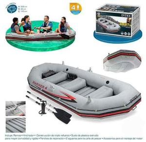 Bote Inflable Mariner 4 A 5 Personas Rio Mar Kit Completo