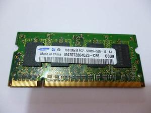 Memoria Ddr2 1gb Para Laptop Bus 555 Samsung