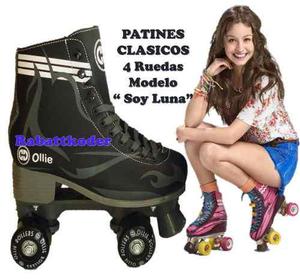 Patines T/ Soy Luna Clasicos 4 Ruedas Quad Ollie Talla 37,38