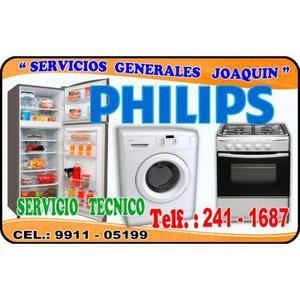 Servicio t�cnico PHILIPS lavadoras, refrigeradores,cocinas