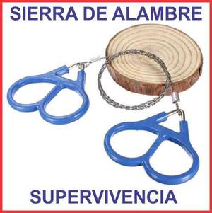 Sierra Alambre Supervivencia Pesca Camping - Chorrillos