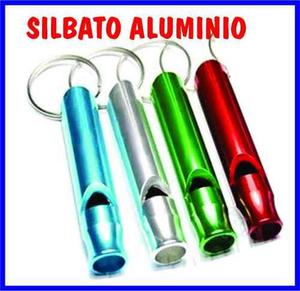 Silbato De Aluminio Supervivencia Aire Libre - Chorrillos