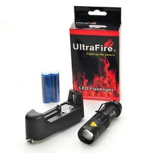 Super Linterna Ultrafire Uk68 Led Para Mochila De Emergencia