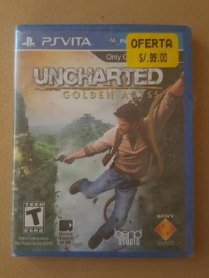 Uncharted Golden Abyss Ps Vita Sellado